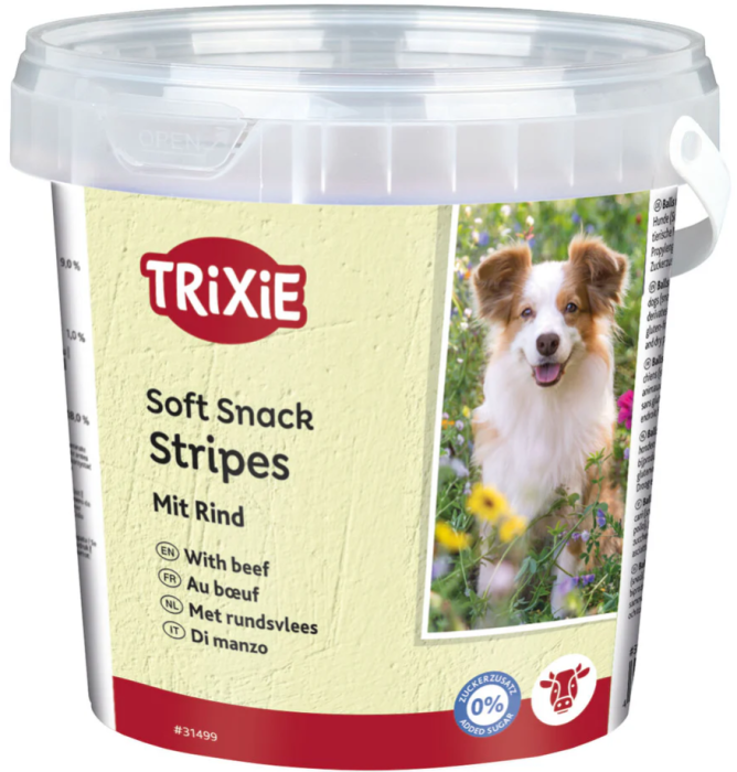 Trixie Soft Snack Happy Stripes 500g Eimer 31499